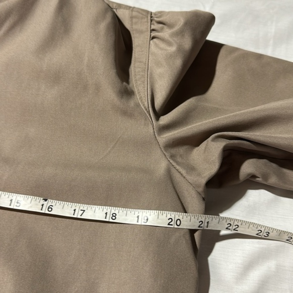 Vintage London Fog 2pc‎ jacket khaki removable zip liner women’s size 5/6 (1716) - Picture 7 of 14